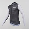 grey long sleeve cycling jersey